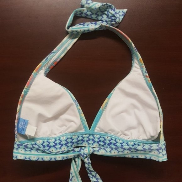 Ocean Avenue floral bikini top Large - Picture 2 of 4